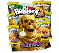 Skifidol Italian Brainrot Série Beta "Hallucination Cosmique" - Édition Limitée 2025 avec Album + 8 Sachets Originaux (56 Cartes au total dont rares et psychédéliques) - Rareté Atelier Kiosque