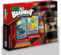 Skifidol Langue Italienne Brainrot Mystery Box Univers PSYCHÉDÉLIQUE - Trading Card - avec 4 Cartes Promo Rare, 2 Polygons et 42 Cartes - Edition Limitée - Série Alpha