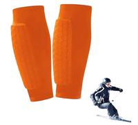Skiguard Pro Protège-tibias Ski 1 paire de protège-tibias Skiguard Socks Respirant Antidérapant Élastique Anti-collision Leggings Housse Shindefender Shin Guards Shin Defender