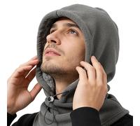 SkIi Mask1 - Flanelle | Capuche en coupe-vent | Cache-cou | Cache-cou isolé pour sports de plein air, ski, snowboard, cyclisme et utilisation quotidienne par temps froid