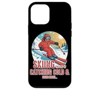 Skiing The Art of Catching a Cold and Going Broke Coque pour iPhone 12 Mini