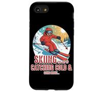 Skiing The Art of Catching a Cold and Going Broke Coque pour iPhone SE (2020) / 7/8