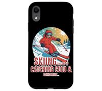 Skiing The Art of Catching a Cold and Going Broke Coque pour iPhone XR
