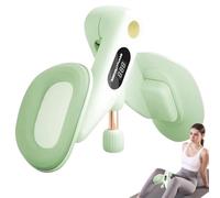 SKIKHN Hip Trainer Exerciseur, Appareil D'entraînement du Plancher Pelvien, Entraîneur de Muscle Pelvien, EntraîNeur de Cuisse avec Rotation, pour Muscles du Plancher Pelvien, Fessiers (Vert)