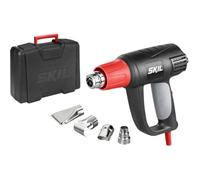 SKIL Pistolet air chaud - Décapeur thermique 8004AA, 2000W, LCD, température réglable, buses, coffret