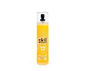 SKIL - Brume Parfumée Femme Pailletée Party Time - Collection Night Call - Parfum Musc Vanille - Flacon Vaporisateur 250 ml - Fabriqué en France à Grasse