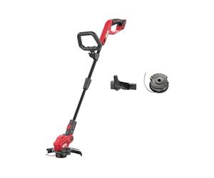 Skil Coupe-Bordure sans Fil 0230CA 25 cm « 20 V Max » (18 V) - Débroussailleuse - Alimentation Automatique du Fil, Manche télescopique, Arceau de Protection des Plantes - Idéal pour Bordures de