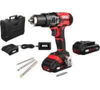 Perceuse à percussion 20V (2X2.0 Ah) + valise - SKIL CD1E3018HF
