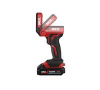 SKIL VA1E3155CA Projecteur de travail LED sur batterie 3155 CA (rotatif à 120°, température de couleur 5700 K, deux niveaux de luminosité, éclairage de travail, lumière de travail) VA1E3155CA