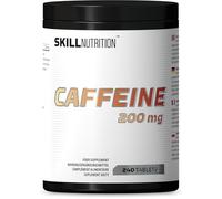 SKILL Nutrition Caffeine 200 mg - 240 comprimés | Gélules de caféine hautement concentrées | Énergie pure pour toutes les occasions | Convient aux végétaliens | Sans additifs