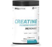 SKILL Nutrition Creatine - 500g | Créatine Monohydrate Micronisée pour une Meilleure Absorption et Performance | Soutient la Force, la Croissance Musculaire et la Récupération