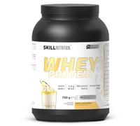 SKILL Nutrition Whey Protein | Protéine de Lactosérum | 23g Protéines par Portion | Haute Solubilité & Profil Riche en Acides Aminés | 700g | Saveur Milkshake Vanille