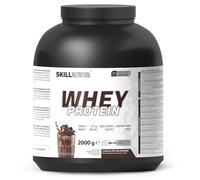 SKILL Nutrition Whey Protein | Protéine de Lactosérum | 23g Protéines par Portion | Haute Solubilité | Soutien Croissance Musculaire & Récupération | 2000g | Saveur Milkshake Chocolat