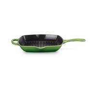 LE CREUSET Skillet carré en fonte émaillée 26 x 26 cm Vert