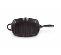 LE CREUSET Skillet carré en fonte émaillée 26 x 26 cm Noir Mat