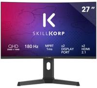 Skillkorp - Ecran Pc Gamer M27 27" Incurvé 1500r Wqhd 180hz Fast Va Hdmi 2.1 Amd Freesync