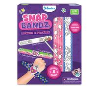 Skillmatics Activit d'art et d'artisanat Snap Bandz Licornes et princesses 8 bandes (21,6 cm) pour chaussettes de Nol, kit cratif sans gchi