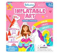 Skillmatics Art gonflable pour enfants - Licornes et princesses 3D, kits d'artisanat préscolaire, activité de bricolage amusante, ensemble de coloriage, cadeaux pour garçons et filles âgés de 4, 5, 6,