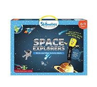 Skillmatics Educational Game Space Explorers (6-9 Years) Erasable And Reusable Activity Mats With 2 Dry Erase Markers Learning Tools For Boys And Girls 6 7 8 9 Years
