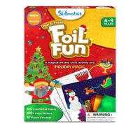Skillmatics Foil Fun Kit d'art et d'artisanat de vacances sans gchis pour enfants, activits cratives, jeu de voyage, cadeau de Nol pour gar