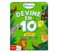 Skillmatics Jeu de Cartes Devine en 10 Junior Le Monde des Animaux, Cadeau Super Amusant et éducatif pour Les Enfants de 3 à 6 Ans