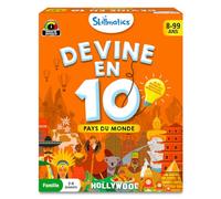 Skillmatics Jeu de Cartes Devine en 10 Les Pays du Monde, Cadeau pour 8 Ans et Plus, Un Jeu très Amusant à Jouer en Famille ou en Voyage