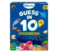 Skillmatics Jeu de cartes - Devinez dans 10 animaux sous-marins, cadeaux pour les enfants de 8 ans et plus, jeu rapide de questions intelligentes, jeu familial amusant
