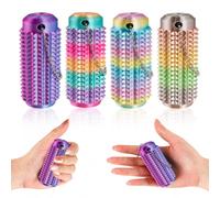 Skills Borderline Lot de 4 balles de massage pour soulager le stress ou pour masser le dos, les jambes, les pieds, les mains