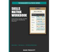 Skills Matrix Workbook: Cross-Training, Coverage, and Skills Gap Planning for Manufacturing Supervisors