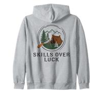 Skills Over Luck Canne à pêche de Survie Sweat à Capuche