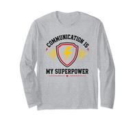 Skills Teamwork Quote Communication is My Superpower Manche Longue