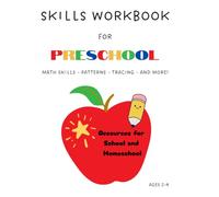 Skills Workbook for Preschool: Math Skills, Patterns, Tracing, and More