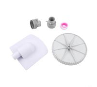 Skim Kit de conversion de pompe compatible SFX1000 SFX1500 - Adaptateur de système de filtre à sable avec ruban d'étanchéité - Remplacement facile à installer pour P58PP1955W05