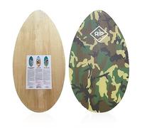 Skimboard RIP Camo 37'' inches Classique en Bois, idéal pour Rider Le Shorebreak et Glisser au Bord de l'eau. Cette Taille Convient Bien pour Les Petits gabarits (Camo)