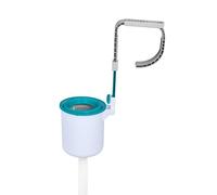 Skimmer avec accroche pour piscine hors sol, Vert/blanc