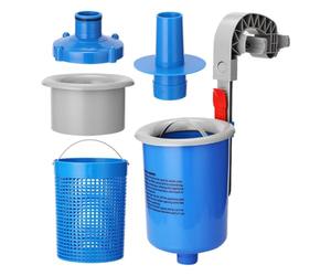 Skimmer de piscine pour voiture - Système ultime de panier de flottaison de qualité supérieure - Dispositif de rechange automatique pour l'entretien des cadres de tuyaux métalliques dans les cours