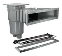 Skimmer miroir grande meurtriÃ"re - gris clair G