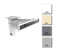 Skimmer miroir Weltico A800 Design - piscine béton/liner