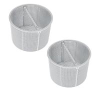 Skimmer Panier, Lot de 2 Skimmer De Piscine, Panier De Skimmers Universel avec Poignée, Accessoires De Piscine Permettant D'Éliminer Les Feuilles Et Les Débris pour La Plupart des Piscines Hors