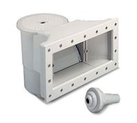 Skimmer piscine hors sol, grande ouverture, Blanc