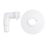 Skimmer Plaque d'aspiration 17 cm Adaptateur de couvercle de filtre de piscine coudé à 90° pour systèmes de nettoyage de piscine hors sol