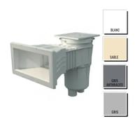 Skimmer Prestige 17,5 L Astral, grande meurtrière - piscine béton/linerGris anthracite - Vis Vis Parker