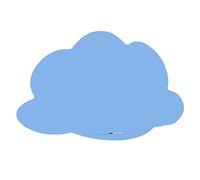 SKIN 6450 Tableau blanc "Cloud"