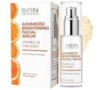 Skin Aesthetics Sérum à la vitamine C avec collagène : traitement des taches sombres, clarification de la peau, anti-âge et acné. Produits coréens pour la vitamine C et le soin du collagène
