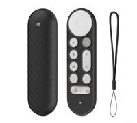 Skin antidérapant pour télécommande TV Firestick pour 3ème génération (Noir | Poignée texturée pour la surface, empêche les chutes accidentelles, s'adapte parfaitement, bouton facile d'accès