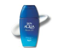 SKIN AQUA Sérum hyaluronique UV SPF50+ PA++++ Sunscreen, base de maquillage, 3 types d'acide hyaluronique, sans alcool, sans parfum, sans colorant, sans parabène, pour peaux sensibles