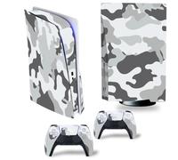 Skin camouflage tactique compatible avec la version PS5 Disc de la manette avec caractéristiques antidérapantes et design moderne autocollant de protection en vinyle camouflage-0222