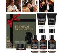 Skin Care Set, Cleansing Shower Gel, Moisturizing Body Cleanser, Complete Hydration Routine for Men, Revitalizing Supplies for Day and Overnight Use, Refreshing Kit for Party and Indoor Use