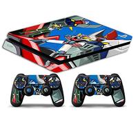 Skin Compatibilité pour PS4 Slim - Limited Edition Decal étuis de Protection pour faceplates Bundle (Robot)