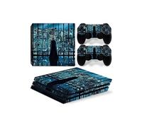 Skin Console Et Manettes Ps4 Pro - Bat City